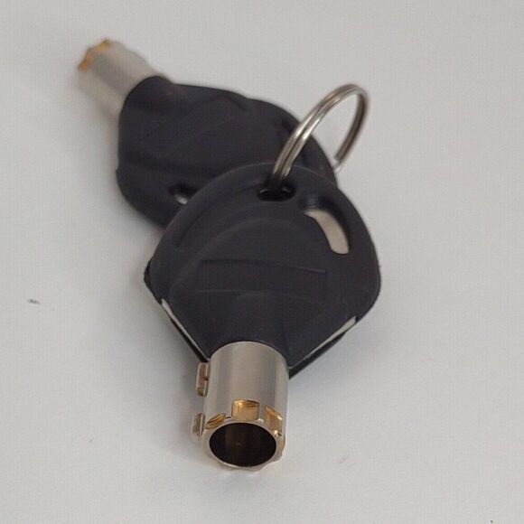 set of keys to Anbau Universal CNC Bike Motorcycle Handlebar Lock Brake Lever... - Picture 8 of 15